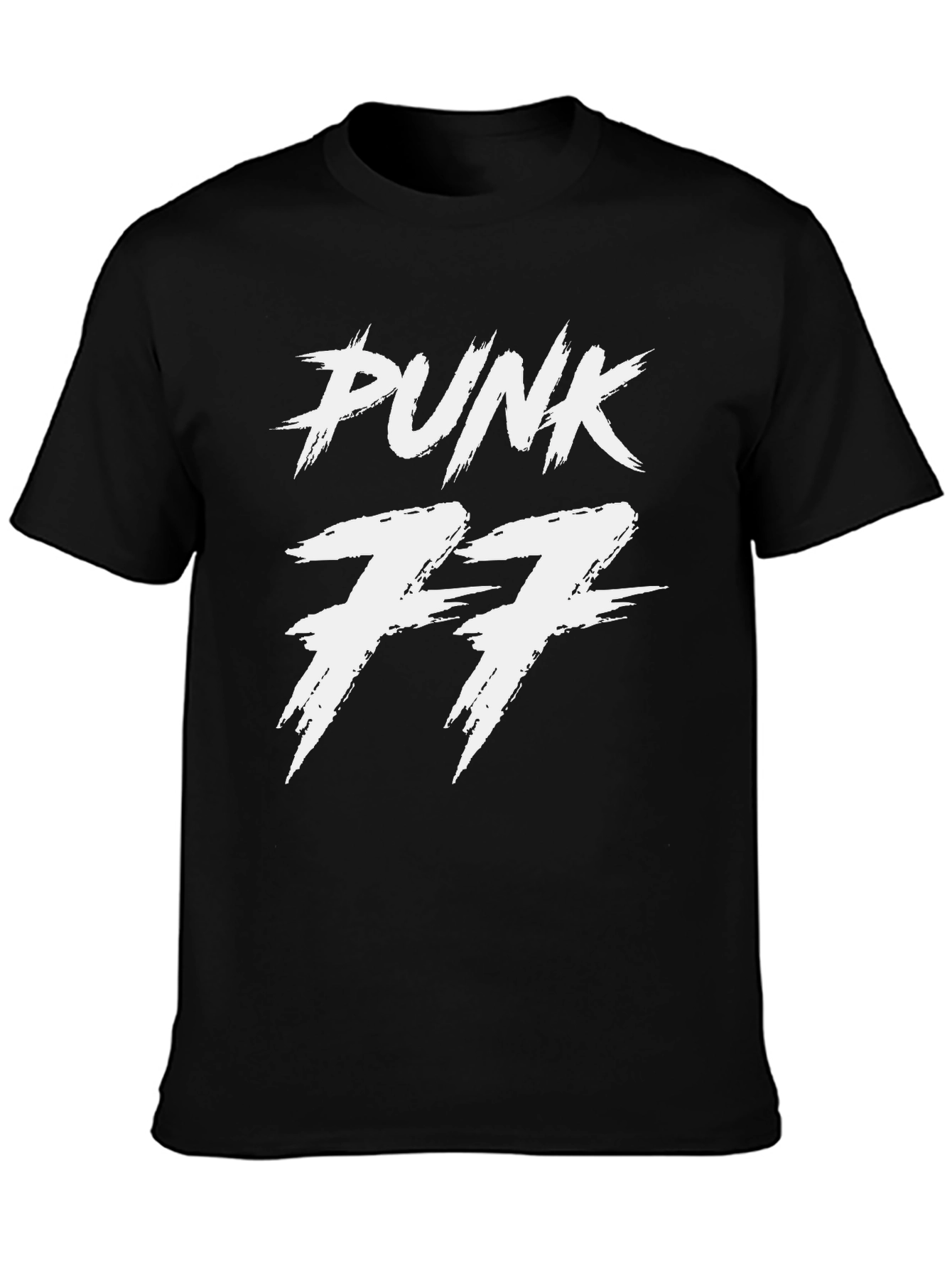 Punk 77 Black Graphic Tee