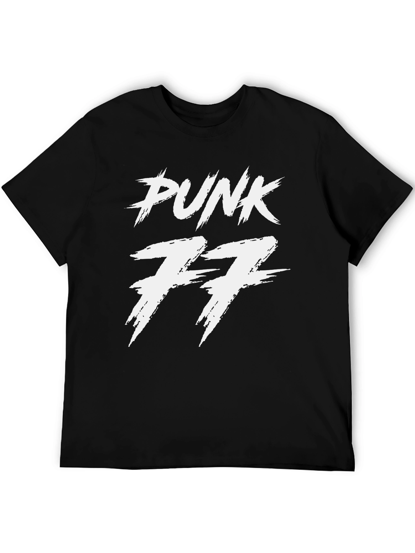 Punk 77 Black Graphic Tee
