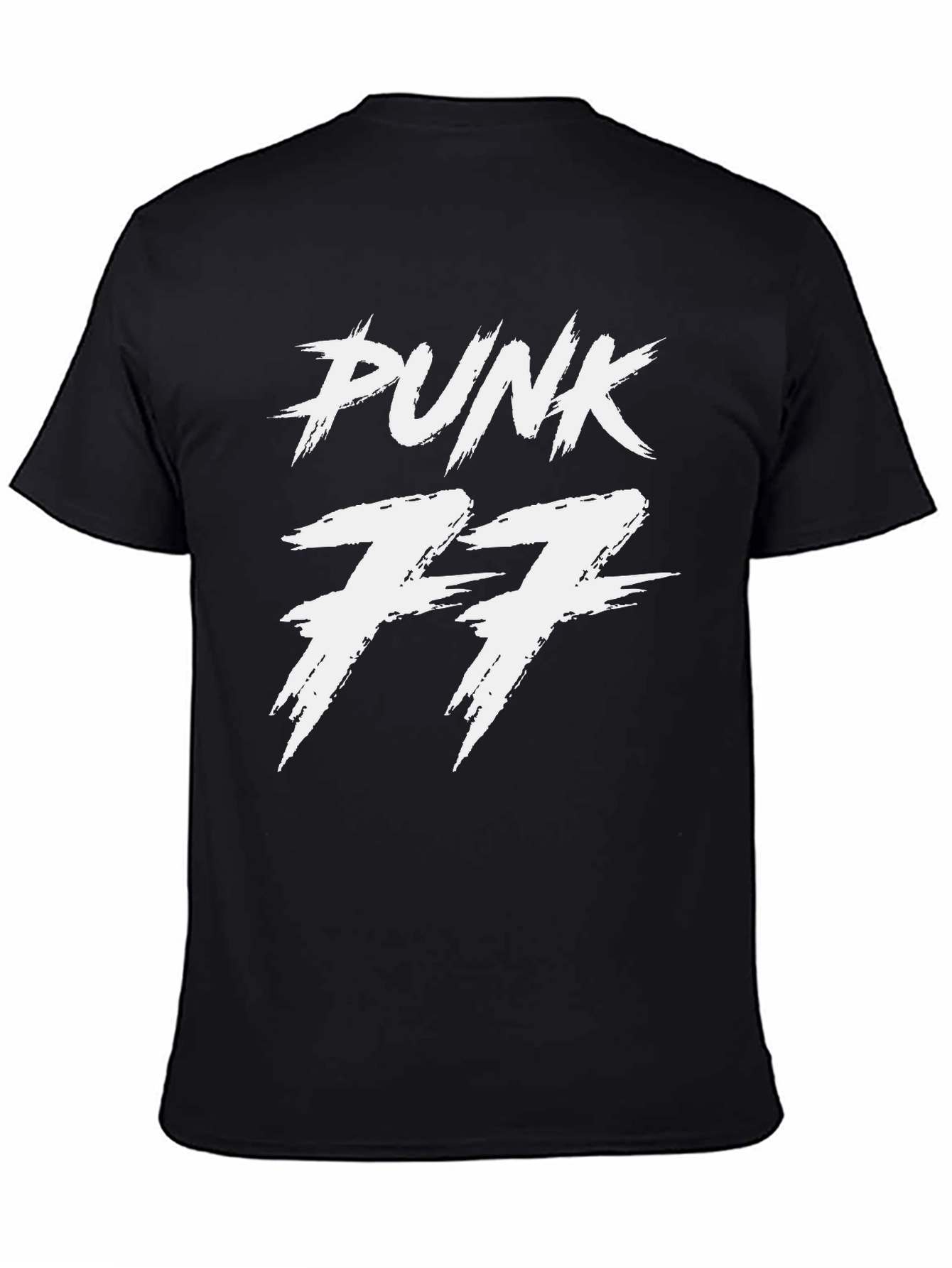 Punk 77 Black Graphic Tee