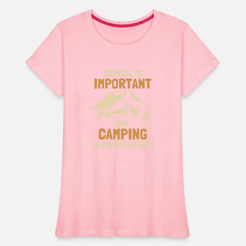 School is Important Camping is Importanter