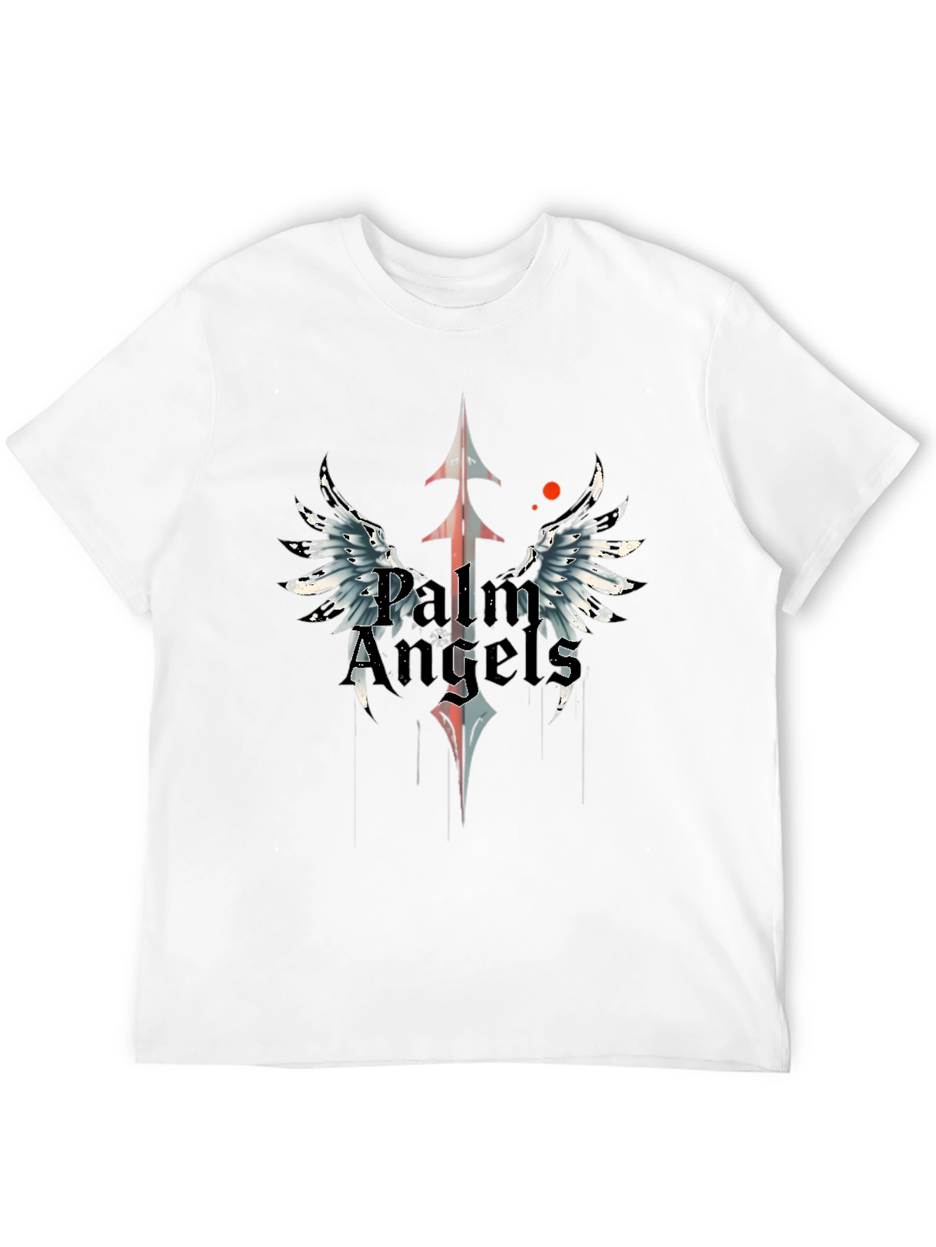 Palm Angels Graphic Tee - Black Cotton T-Shirt