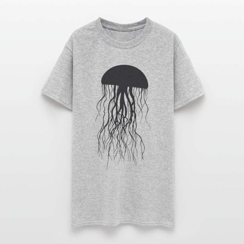 Sea life, Black jellyfish