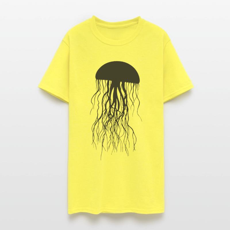 Sea life, Black jellyfish