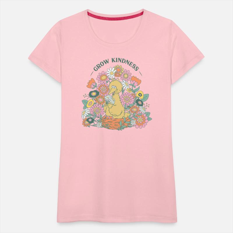 Sesame Street Big Bird With Flowers Grow Kindness