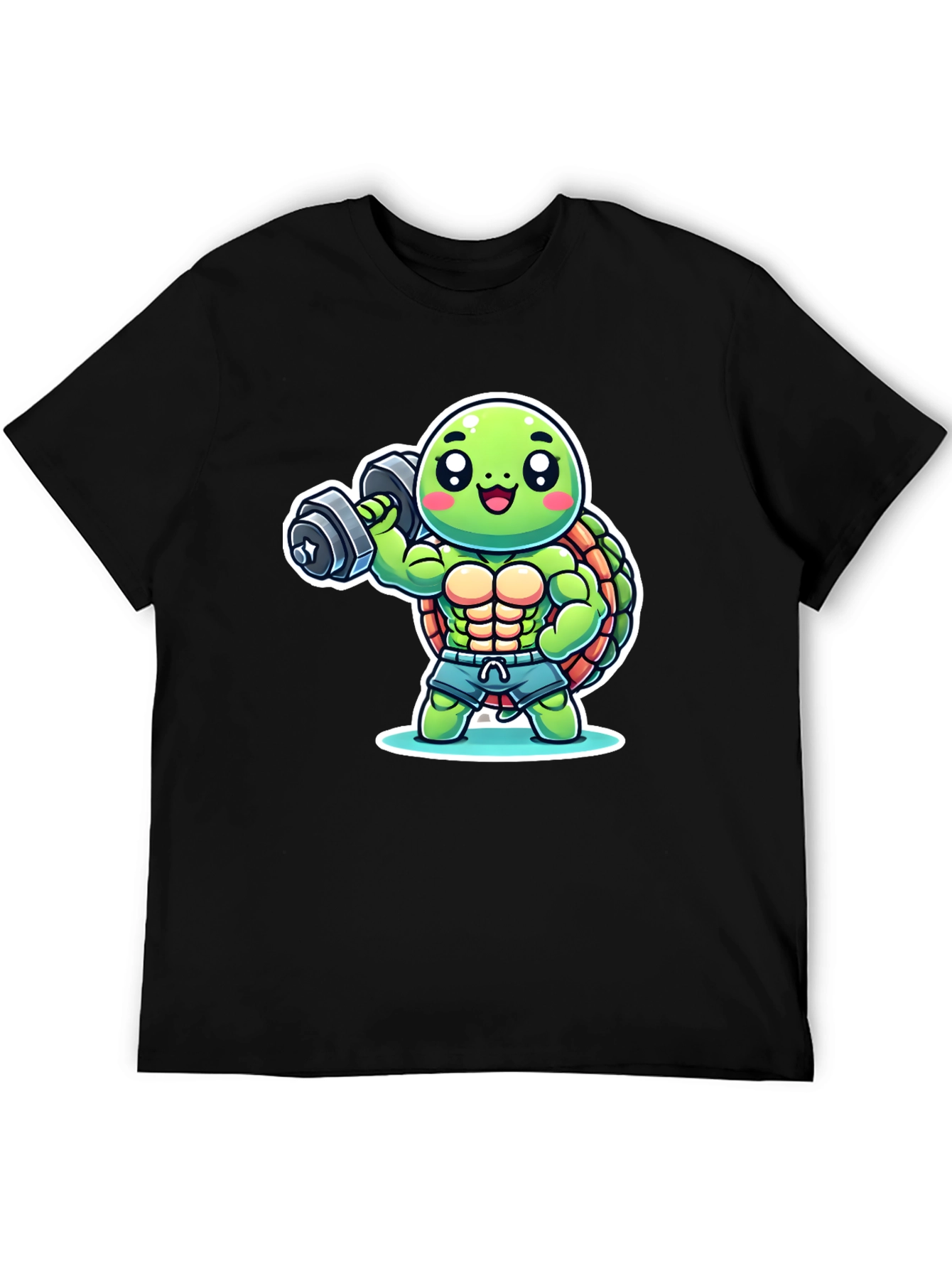 Turtle Gym Black T-Shirt