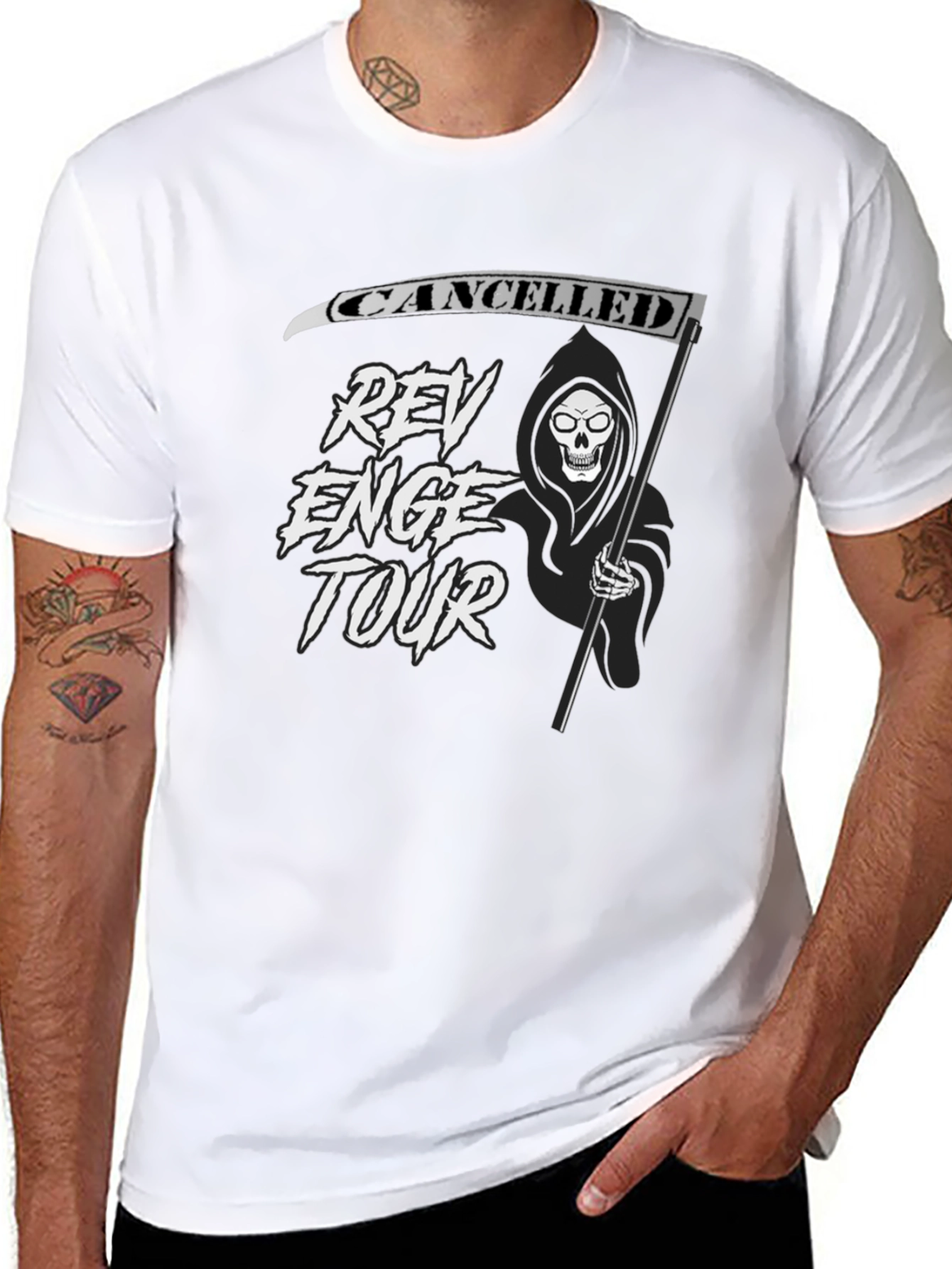Cancelled Revenge Tour Graphic T-Shirt
