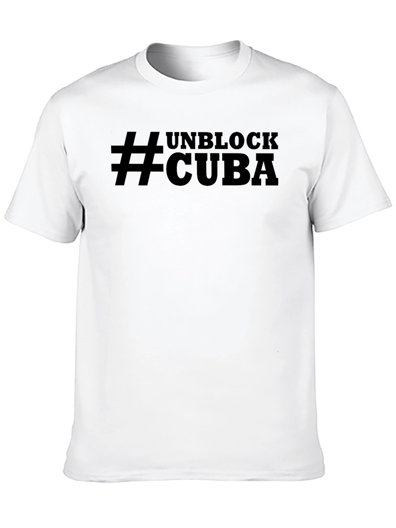 #UnblockCuba Black Graphic Tee - Activist Apparel