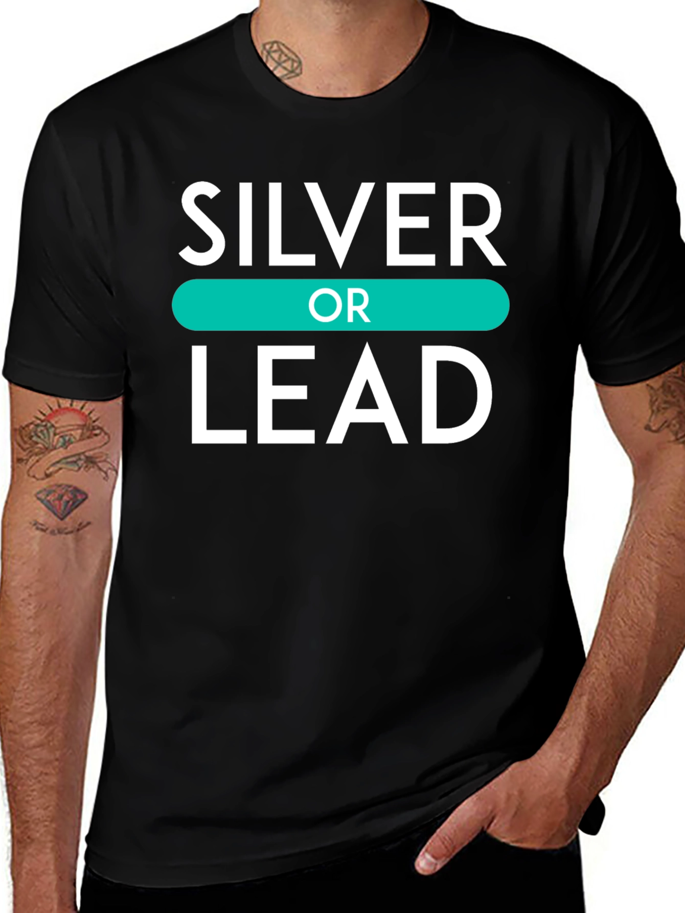 Silver or Lead Graphic T-Shirt