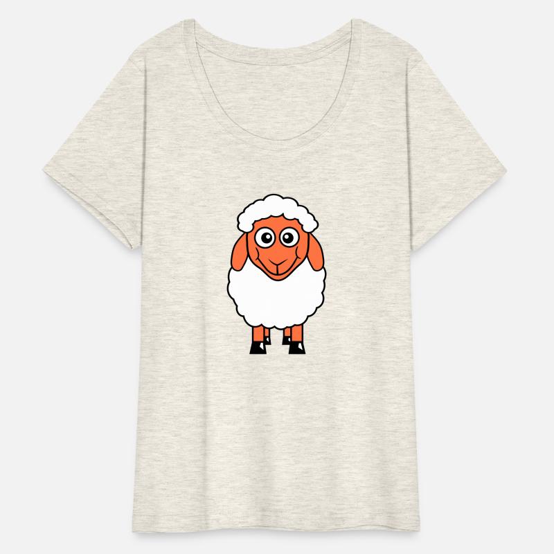 Sheep Baby Standing Cute Lamb Child Cool Comic Fun