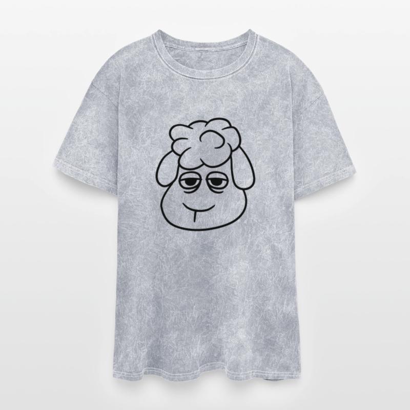 Sheep Tired Bored Empty Look Head Face Unhappy Sad