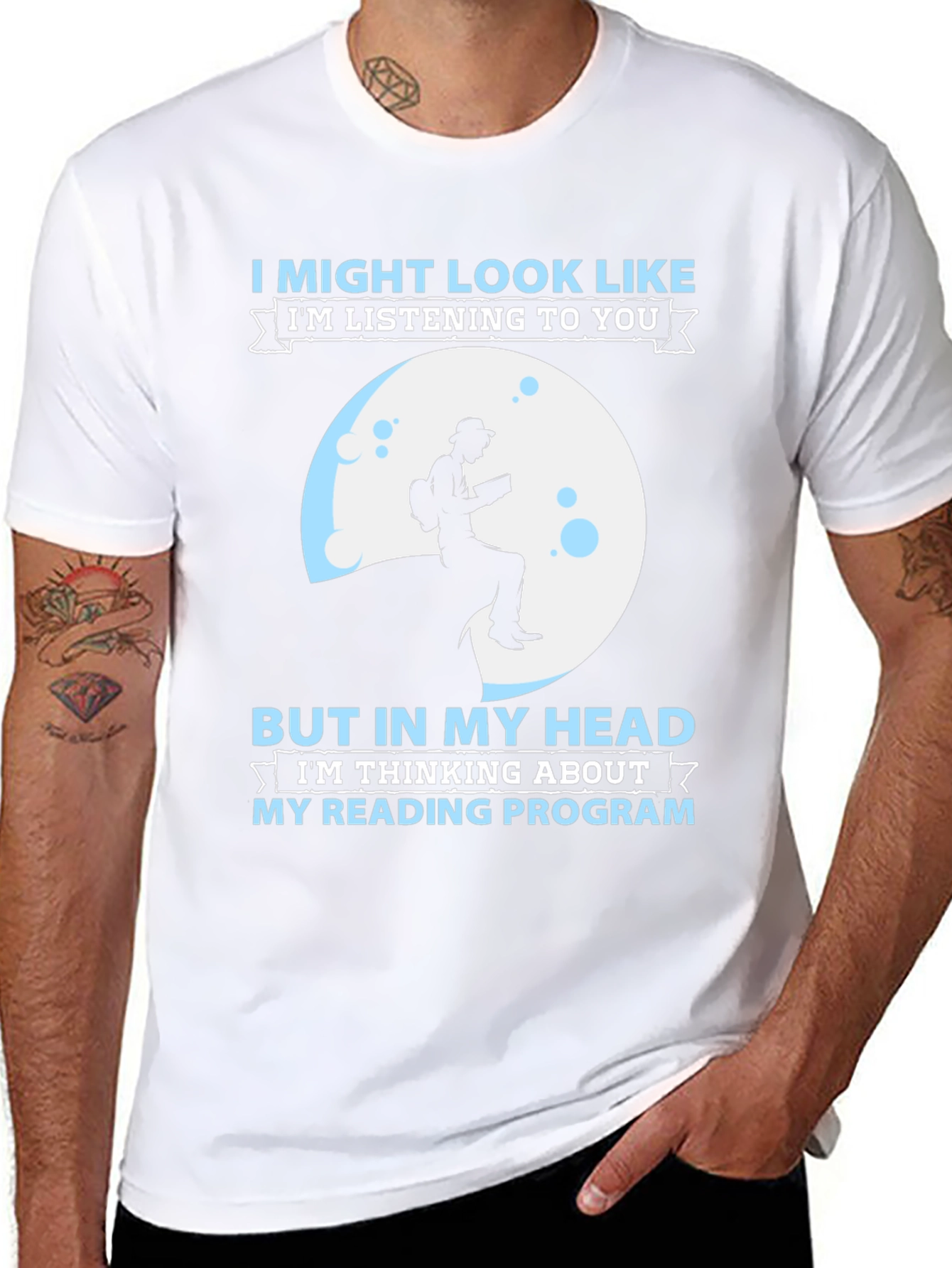 Book Lover T-Shirt - Reading Program Design
