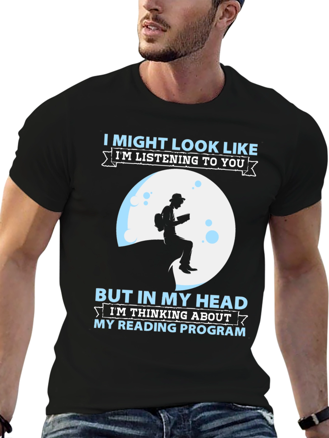 Book Lover T-Shirt - Reading Program Design