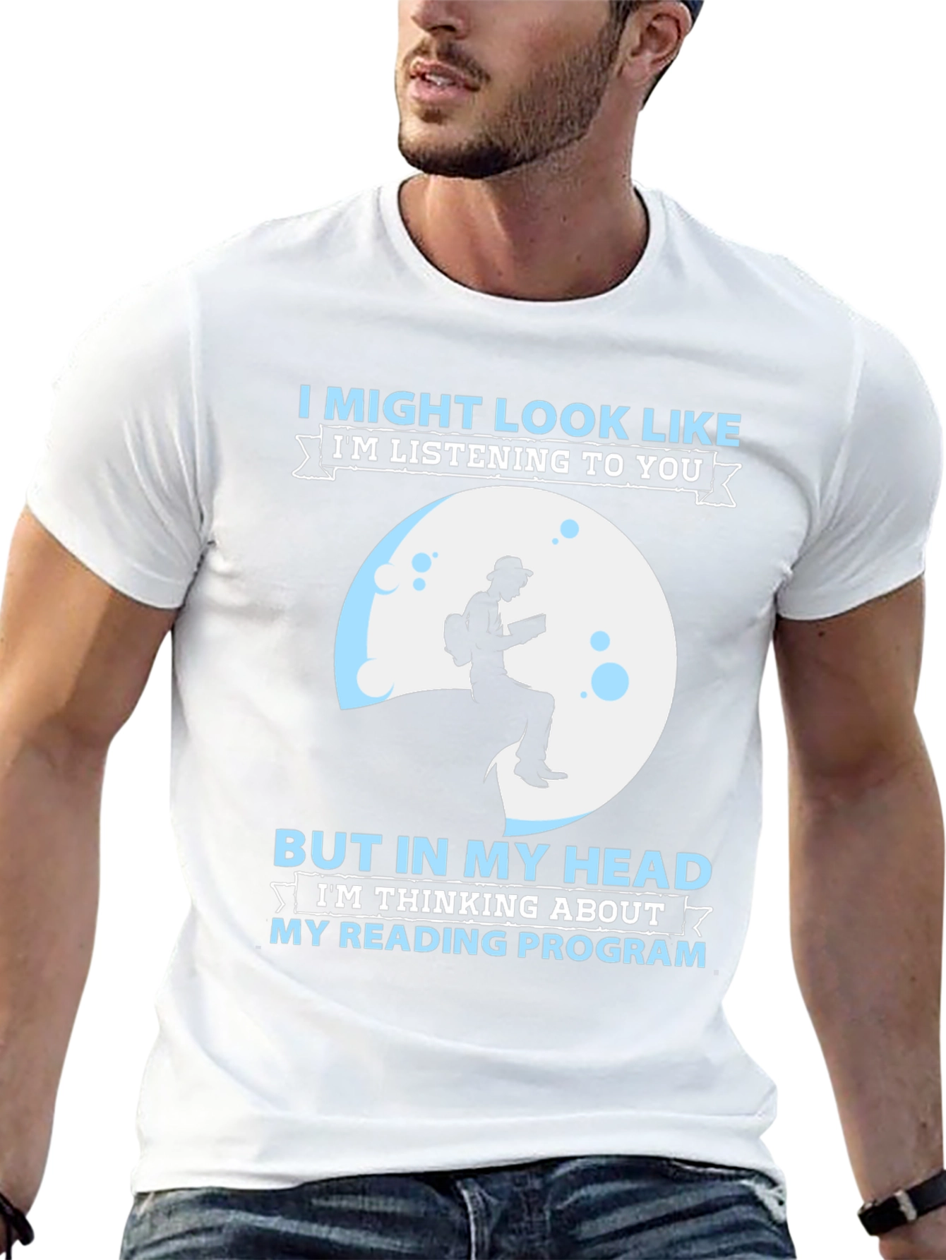 Book Lover T-Shirt - Reading Program Design