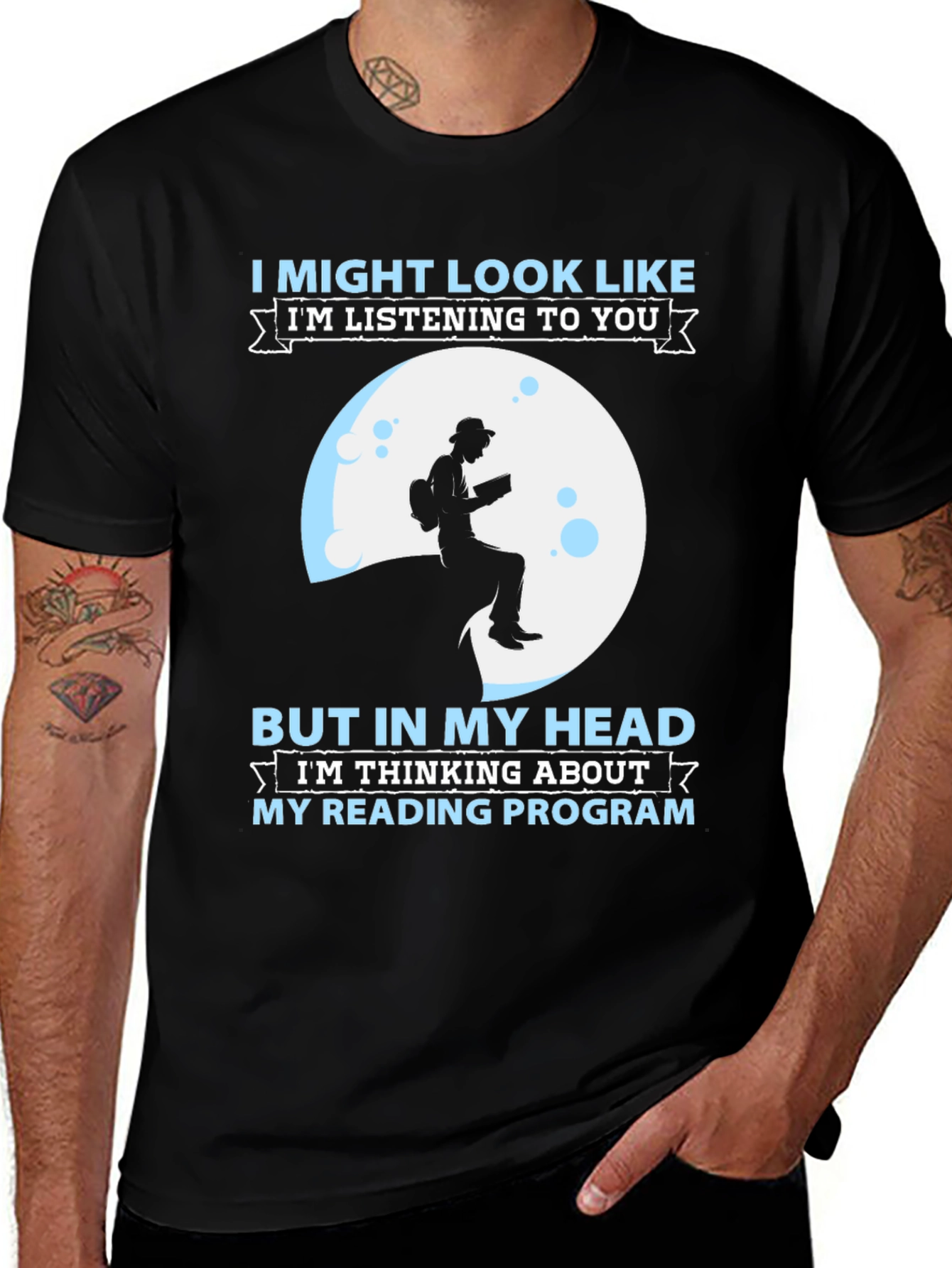 Book Lover T-Shirt - Reading Program Design