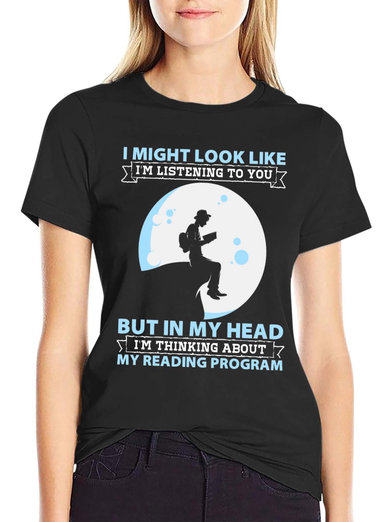 Book Lover T-Shirt - Reading Program Design