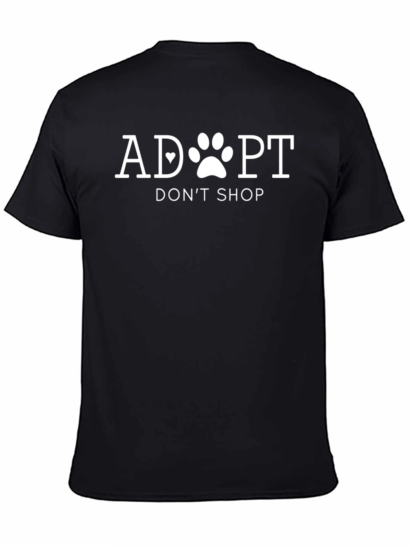Adopt Dont Shop T-Shirt Animal Rescue Tee