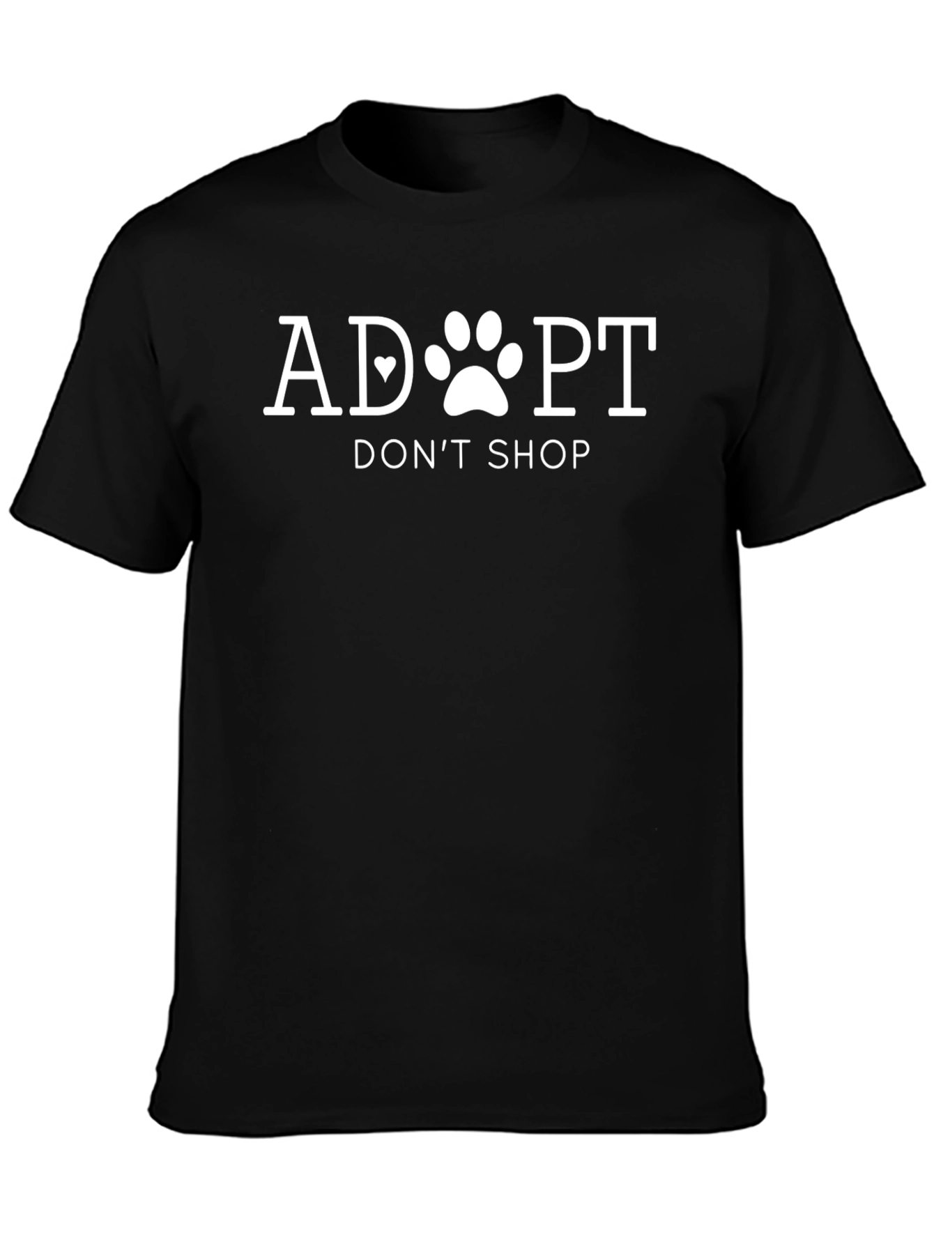 Adopt Dont Shop T-Shirt Animal Rescue Tee