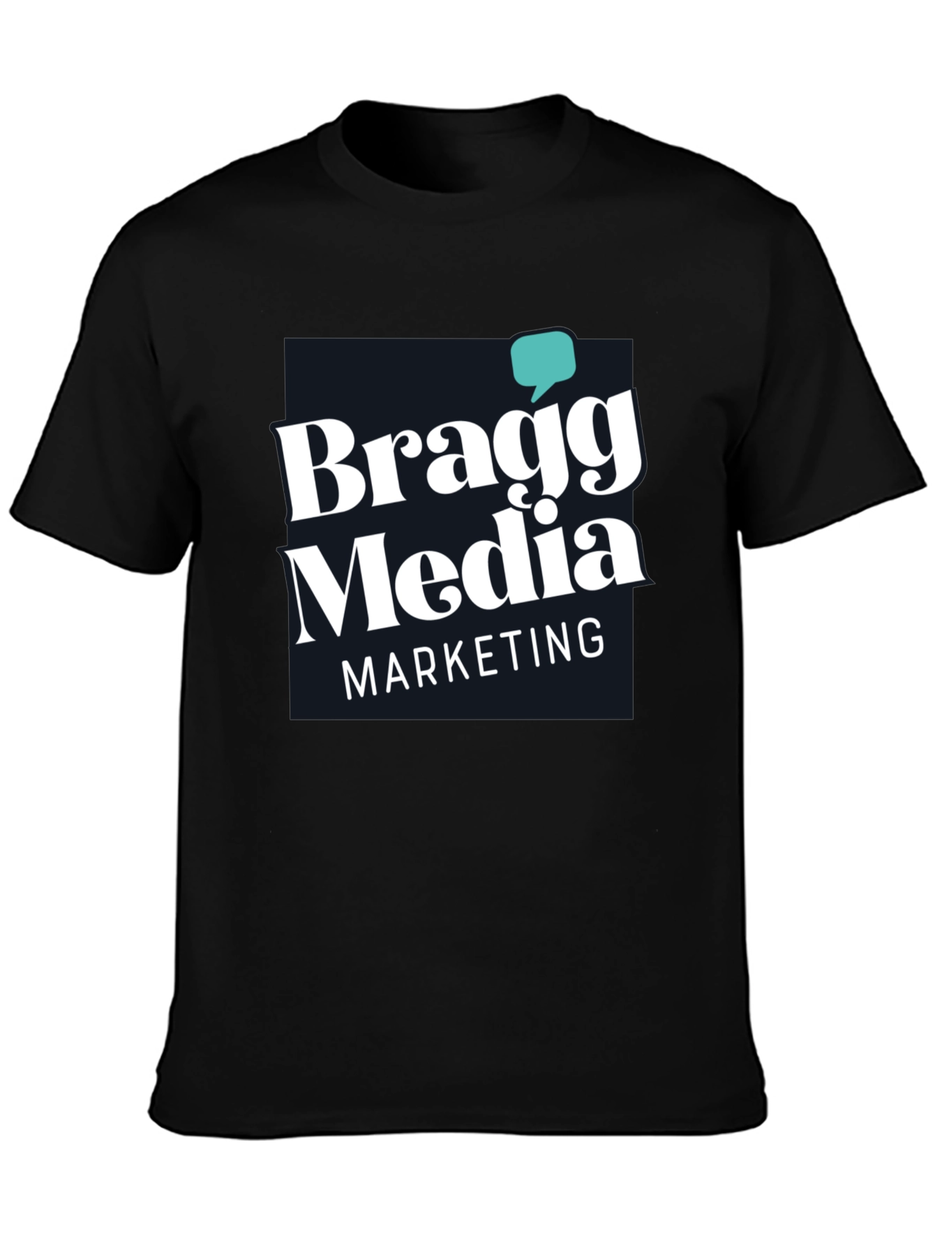 Bragg Media Marketing Black Tee