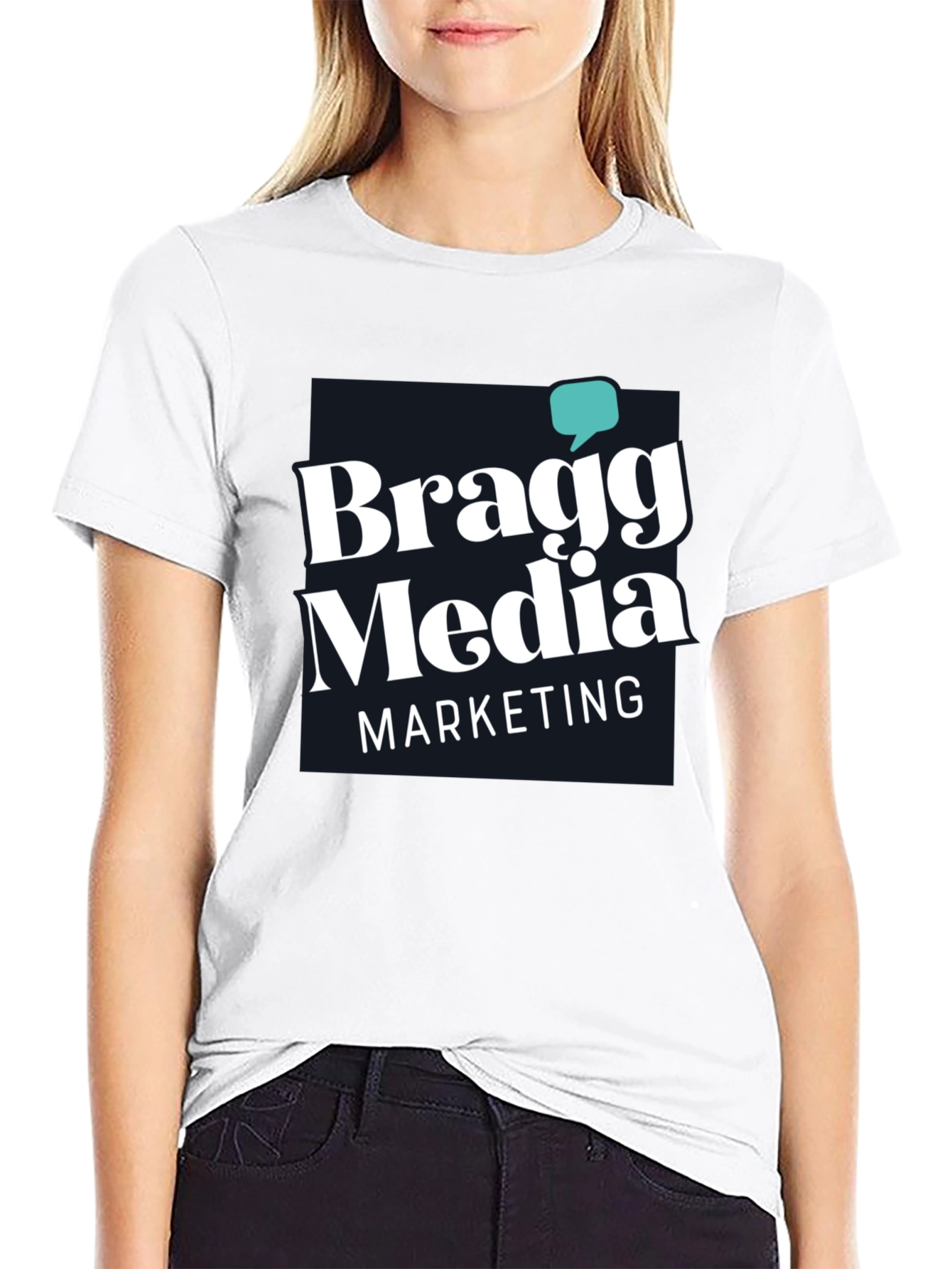 Bragg Media Marketing Black Tee