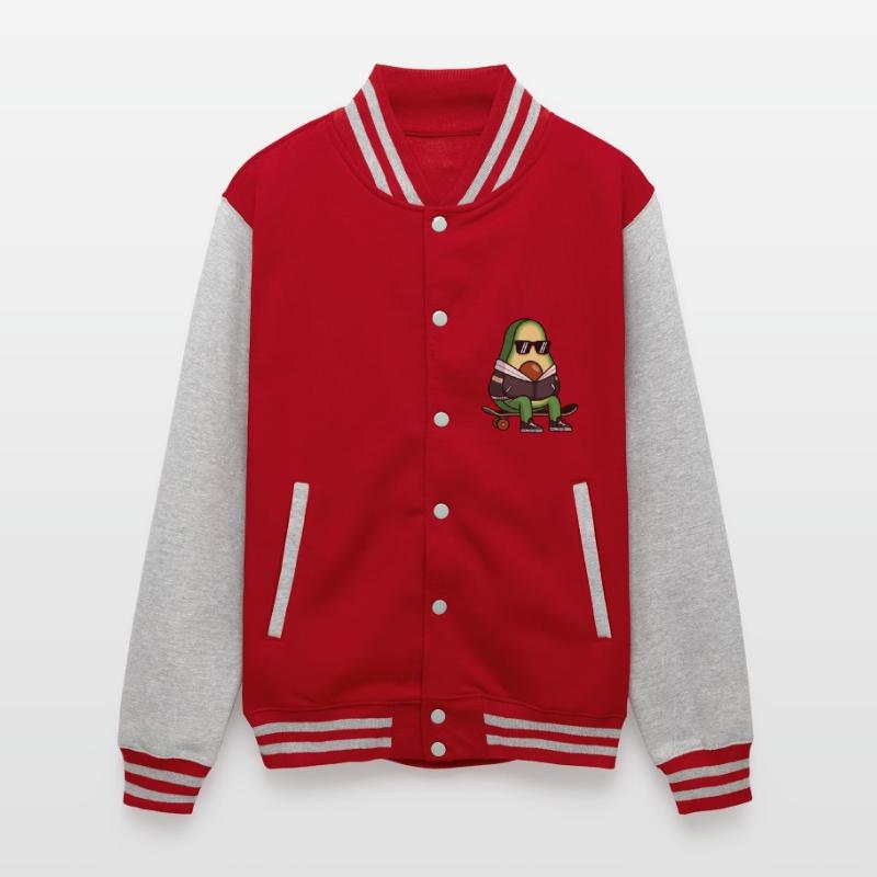 Skater Avocado Skateboard Streetwear