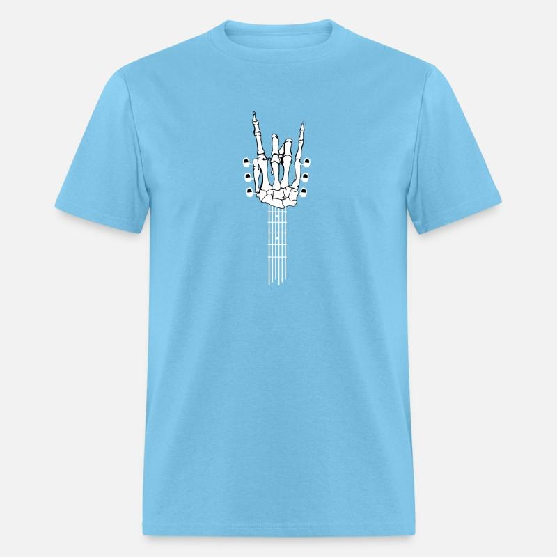 Skeleton Rocking Hand Rock Guitar