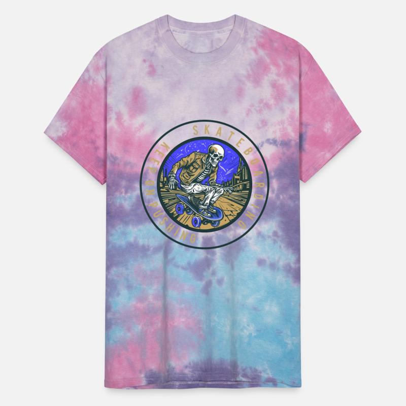 Skull Skeleton Skateboard Skater Gift Idea