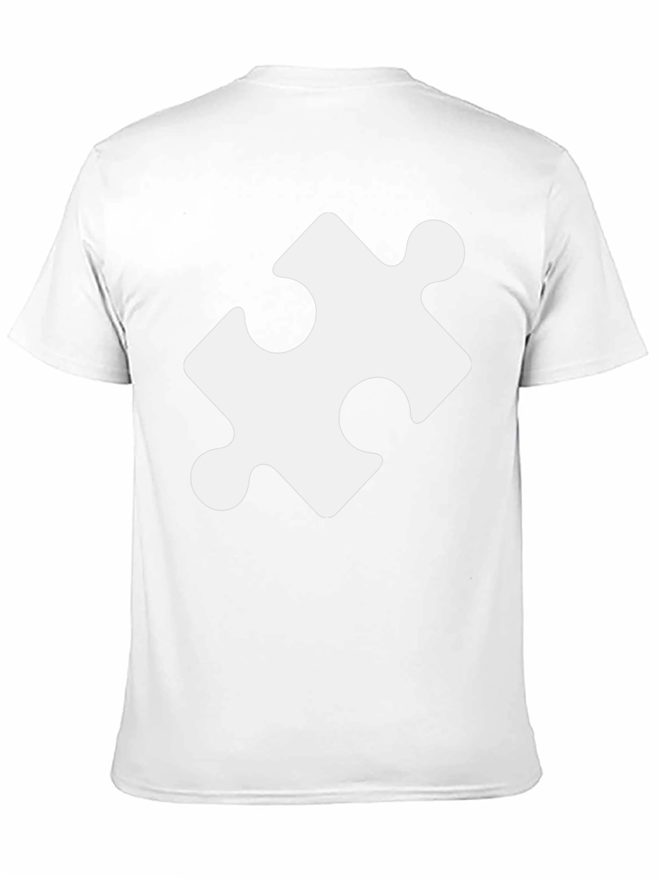 Puzzle Piece Graphic Tee - Classic Black T-Shirt