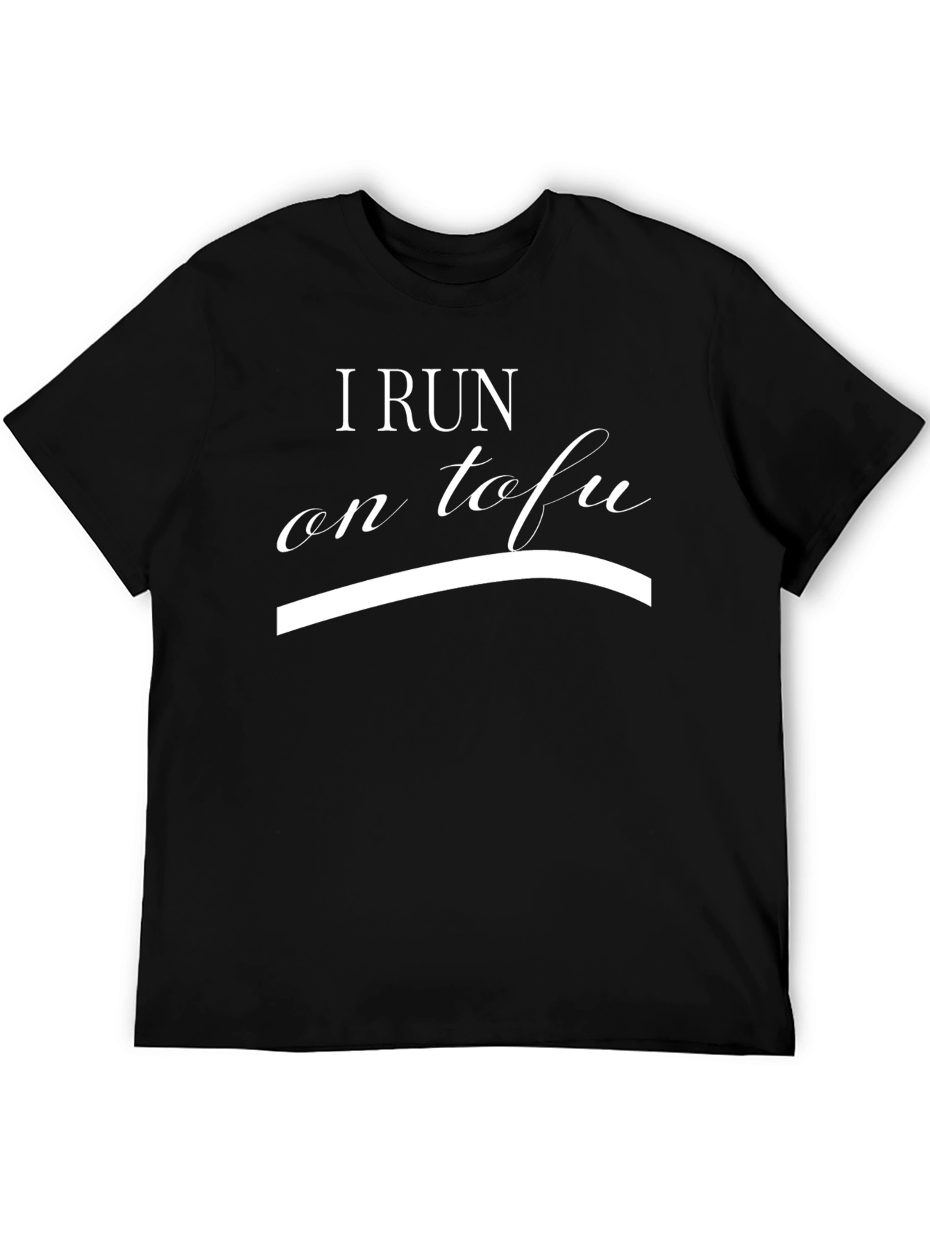 I Run on Tofu Vegan T-Shirt