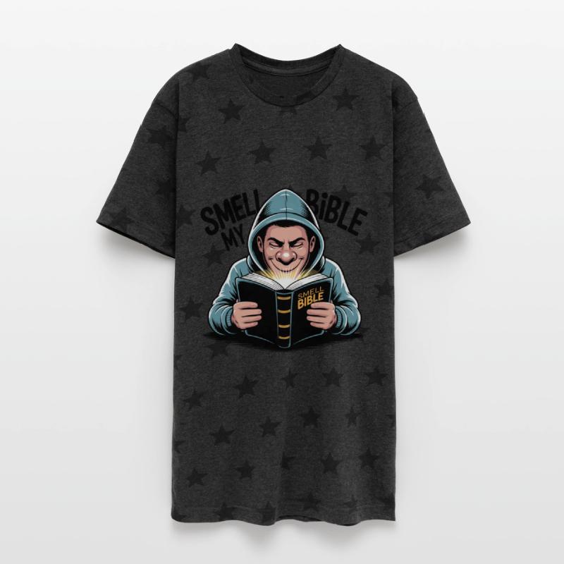Smell My Bible – Bold Christian Cartoon Hoodie