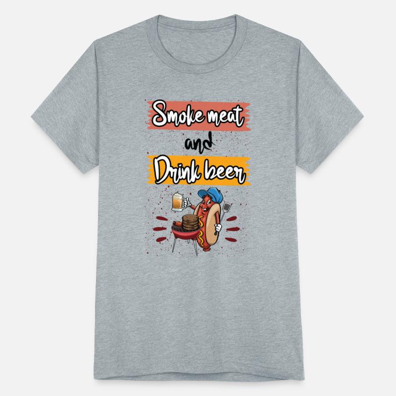 Smoke Meat And Drink Beer