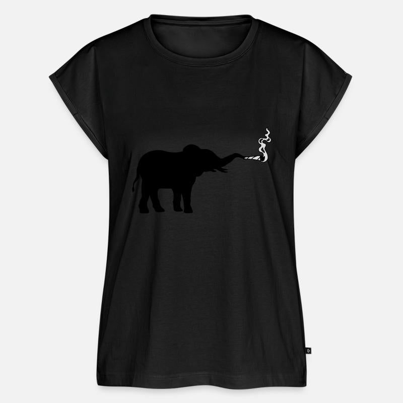 smoking elephant joint weed