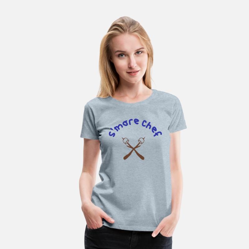 s'more chef camping chef tshirt
