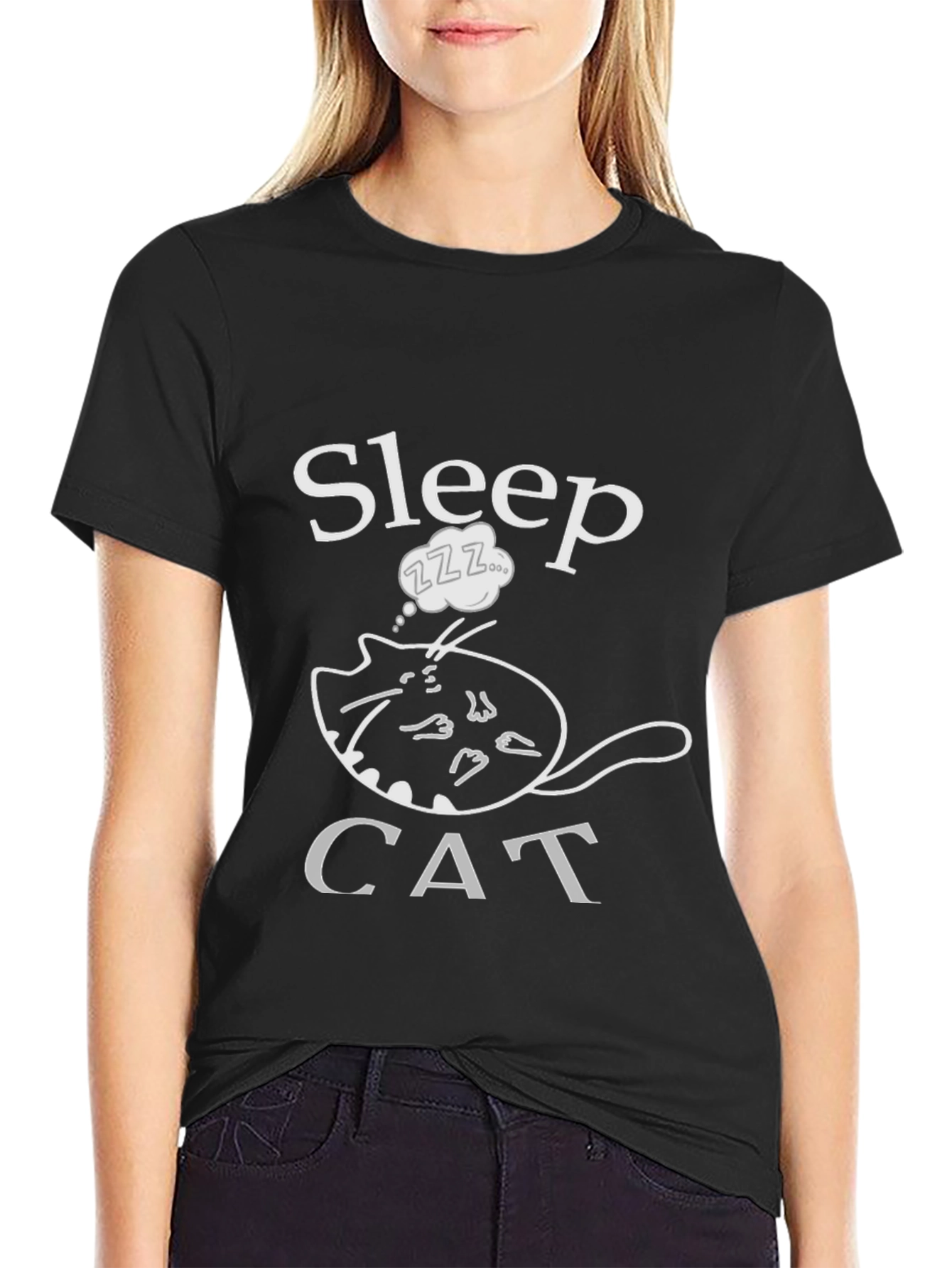 Sleep Cat T-Shirt - Cozy and Comfy Tee