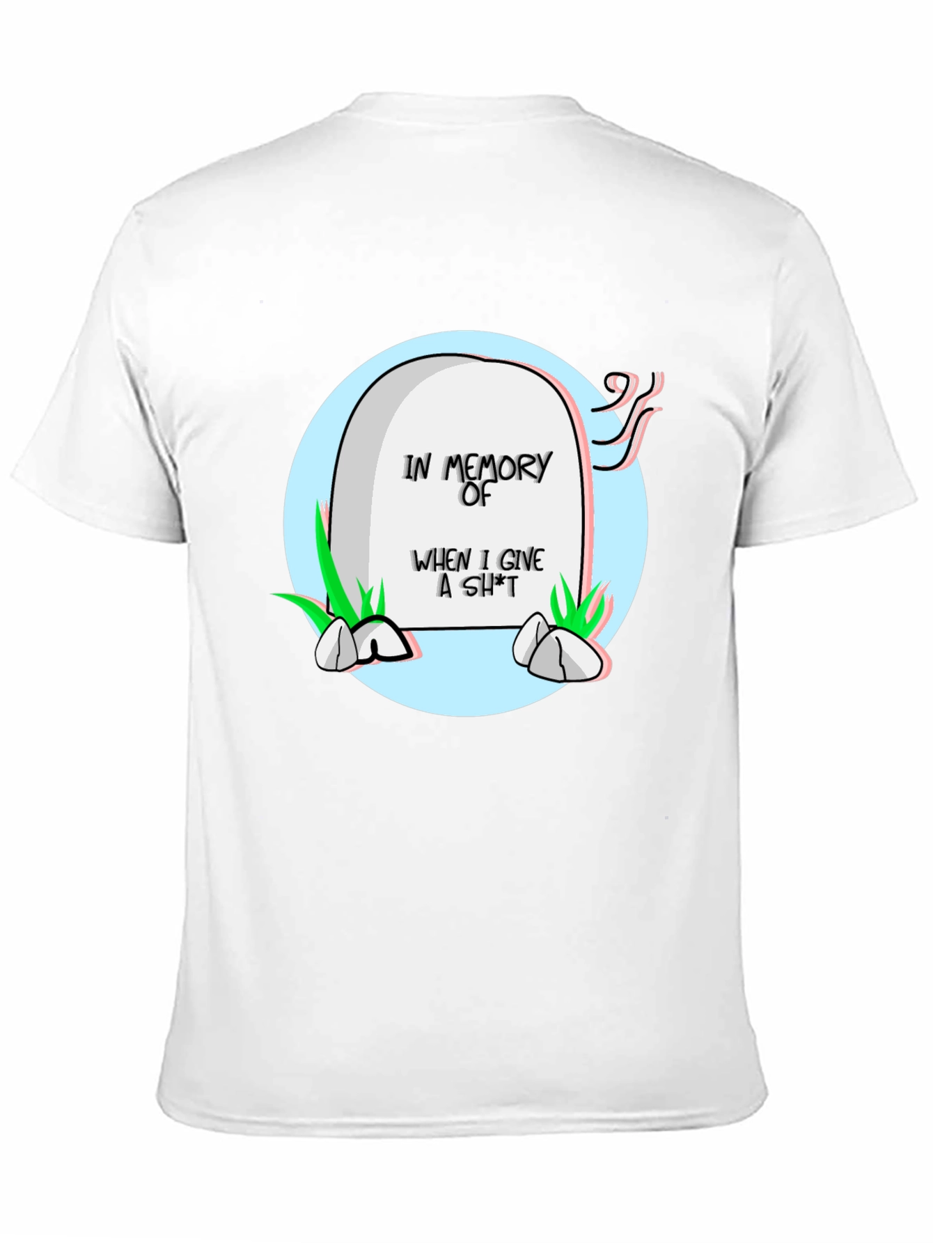 Funny Tombstone T-Shirt - In Memory Of