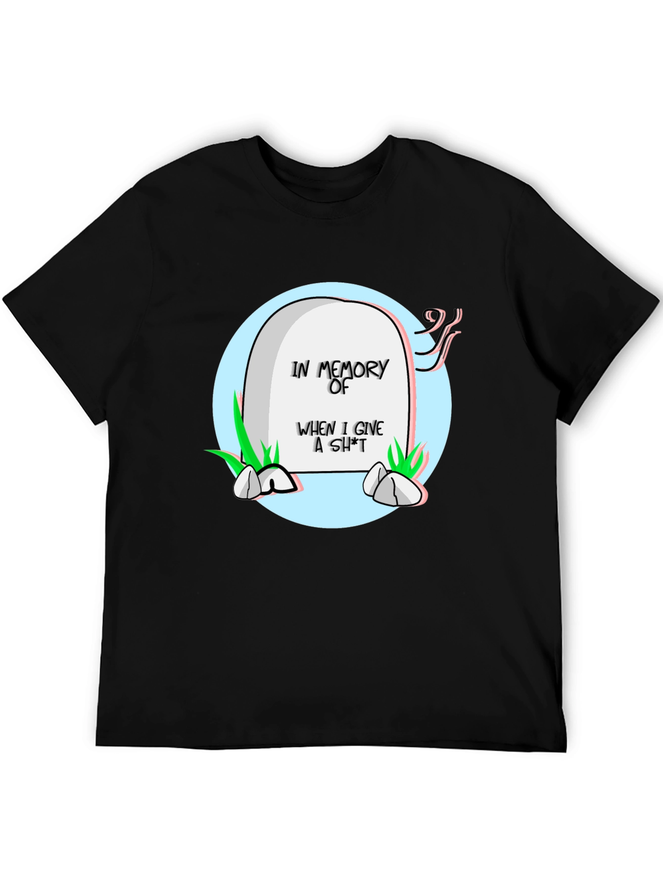 Funny Tombstone T-Shirt - In Memory Of