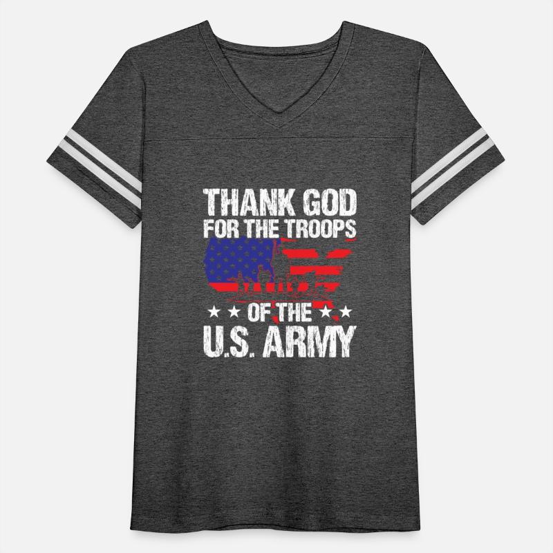 Soldier thank god for troops of us army military