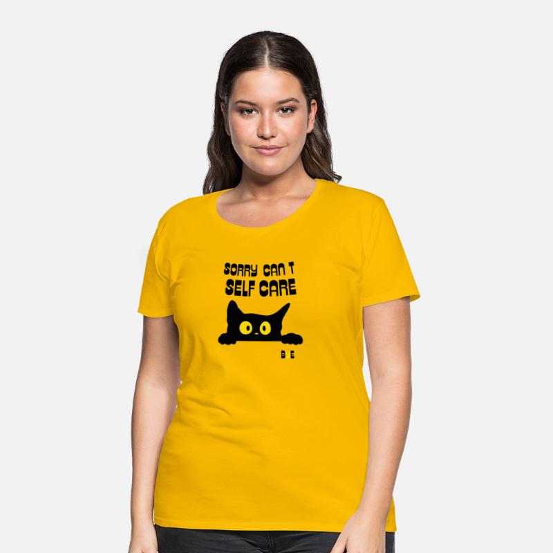 SORRY CAN'T SELF BYE : BLACK CAT THEME