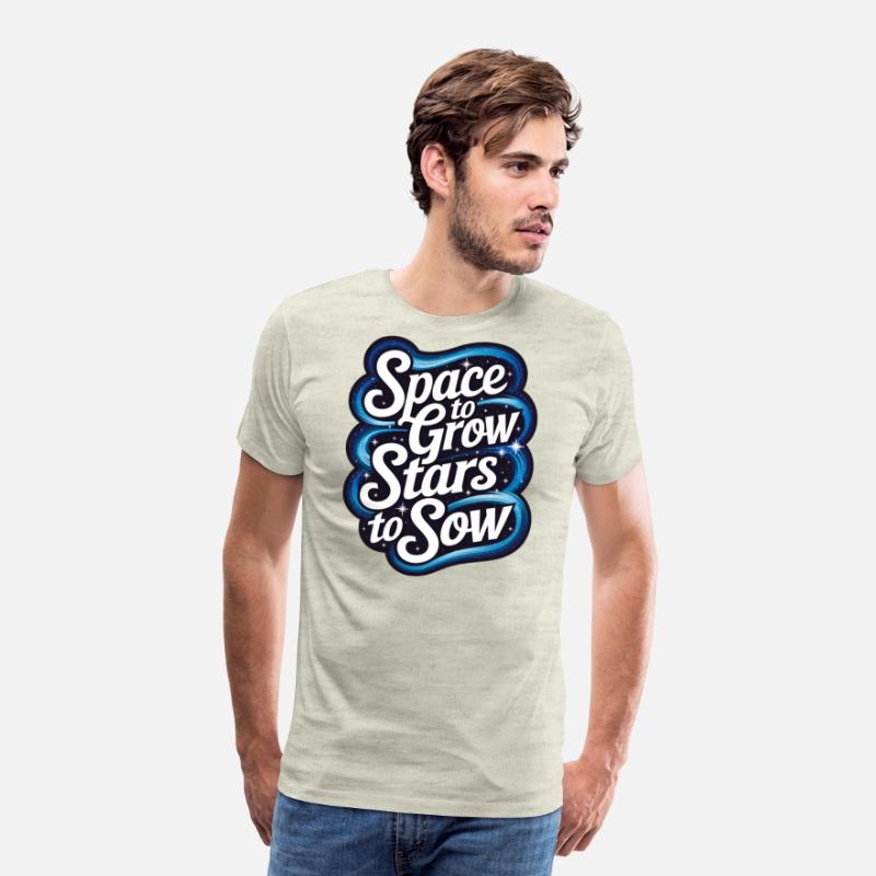 Space to Grow Stars to Sow – Cosmic Gardening Tee