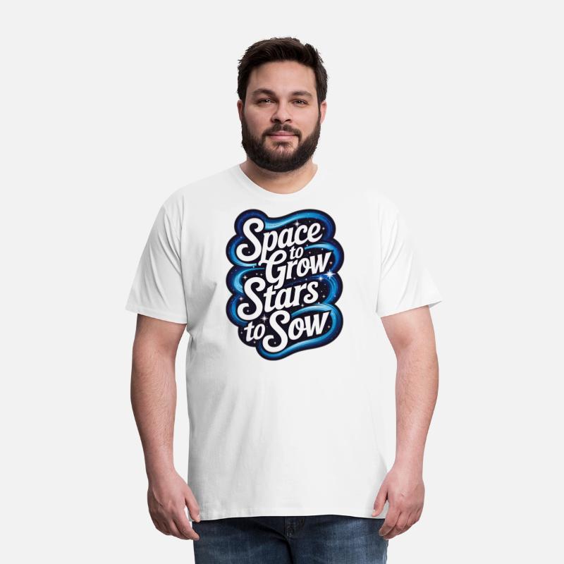 Space to Grow Stars to Sow – Cosmic Gardening Tee
