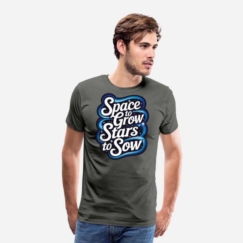 Space to Grow Stars to Sow – Cosmic Gardening Tee