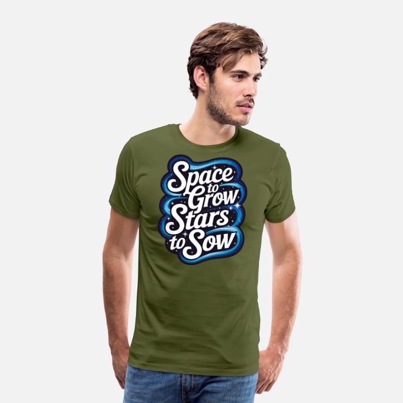 Space to Grow Stars to Sow – Cosmic Gardening Tee