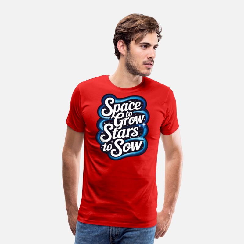 Space to Grow Stars to Sow – Cosmic Gardening Tee