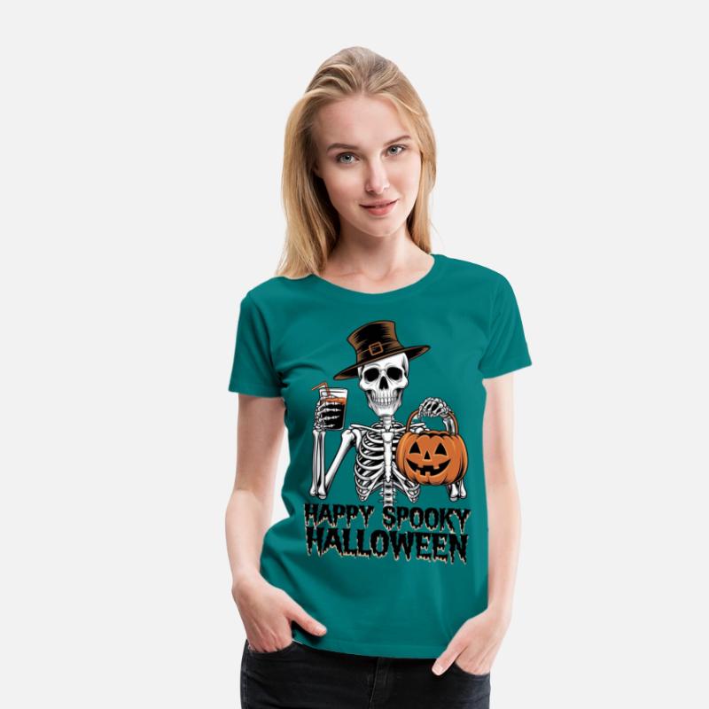 Spooky Skeleton Halloween Celebration