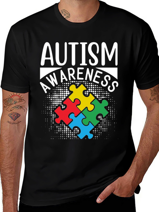 Autism Awareness Puzzle Piece T-Shirt