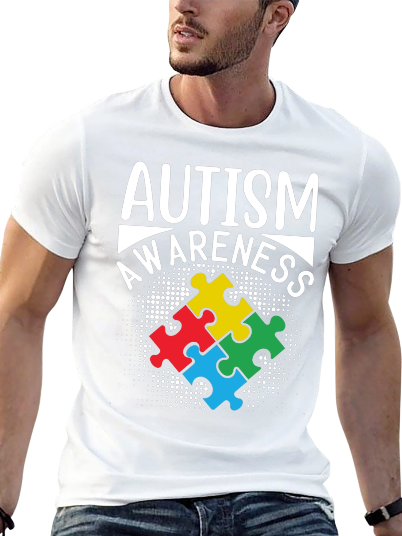 Autism Awareness Puzzle Piece T-Shirt