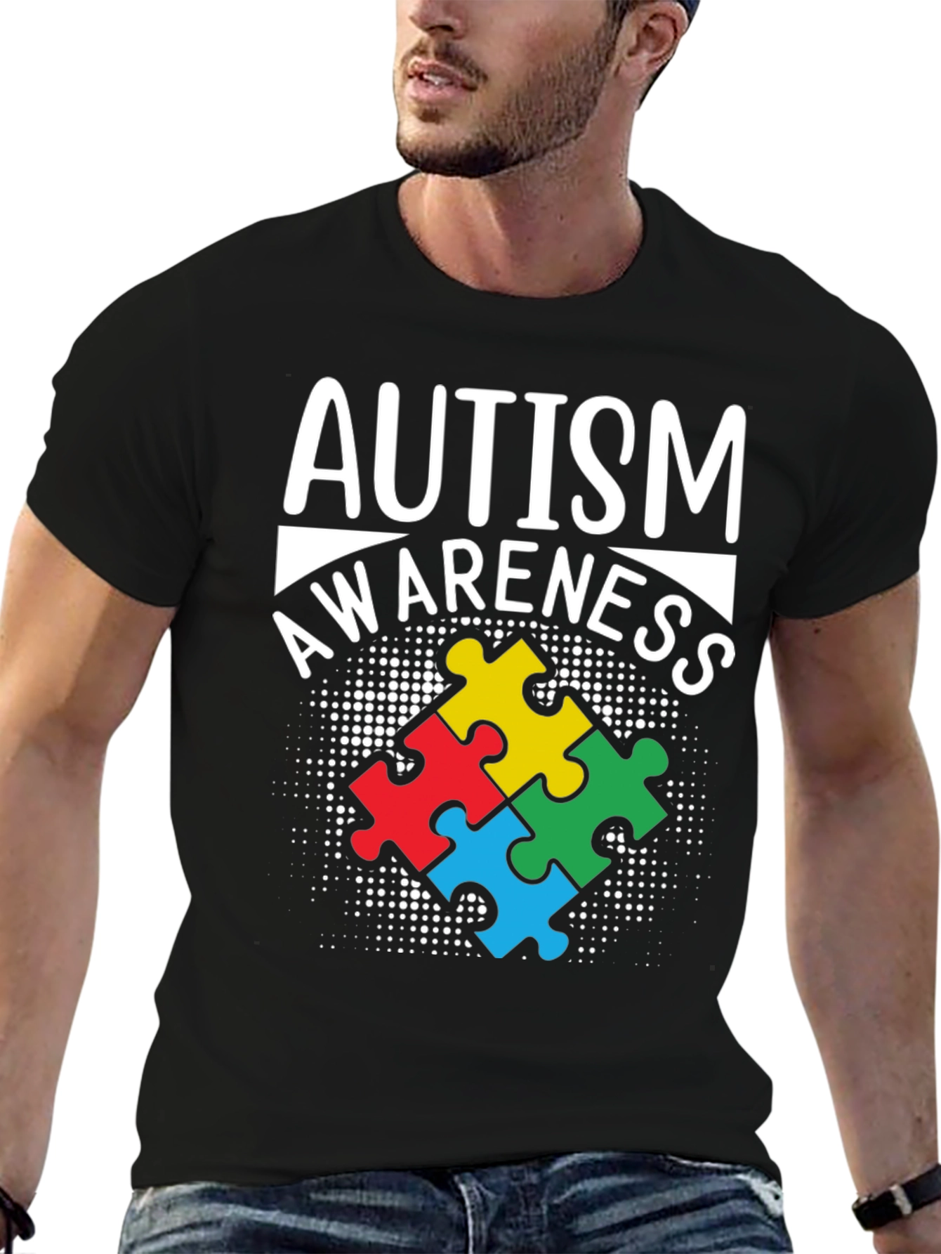 Autism Awareness Puzzle Piece T-Shirt