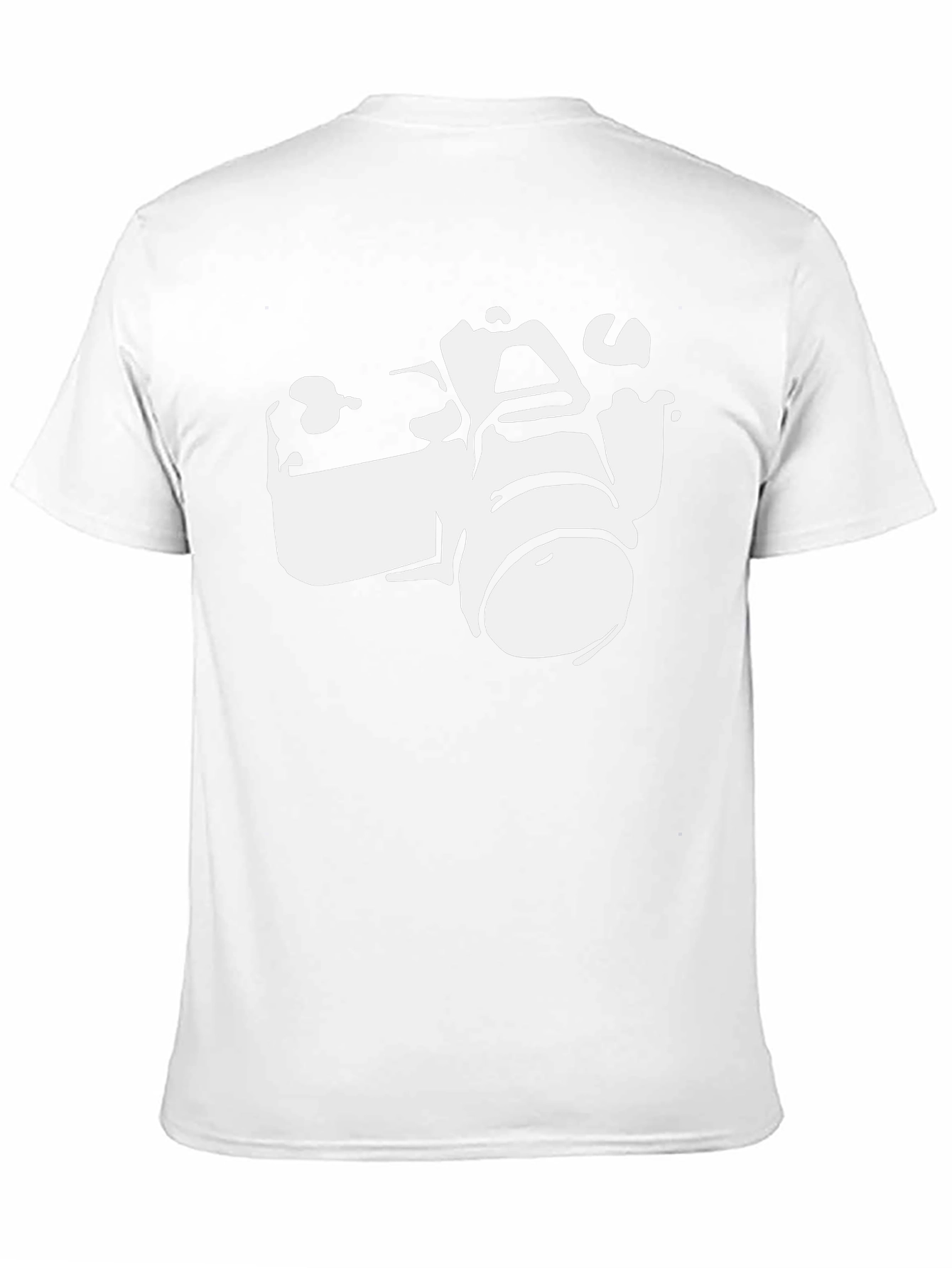 Camera Graphic Print Black T-Shirt