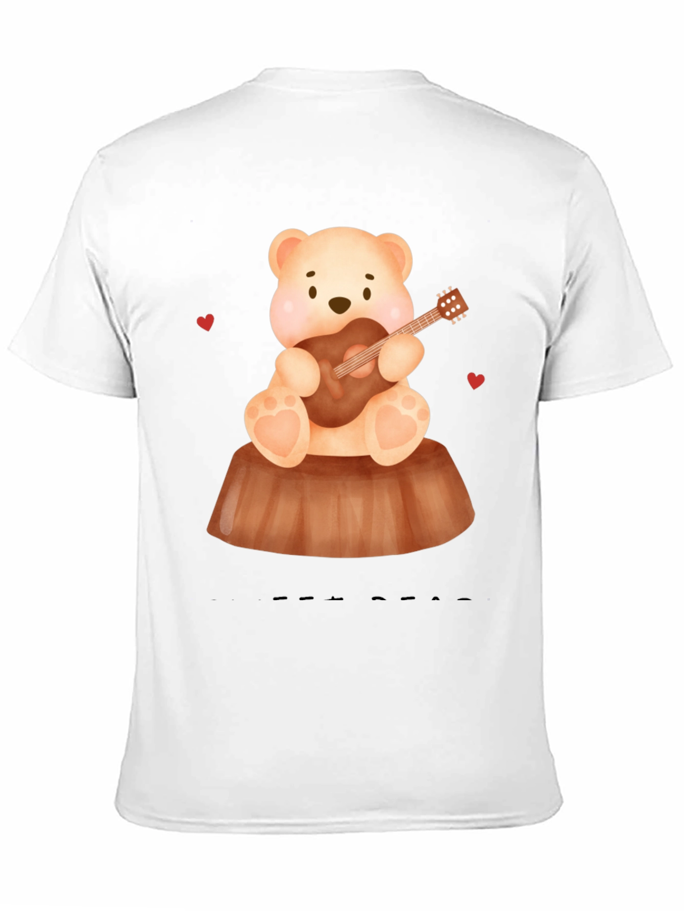 Teddy Bear Playing Guitar T-Shirt