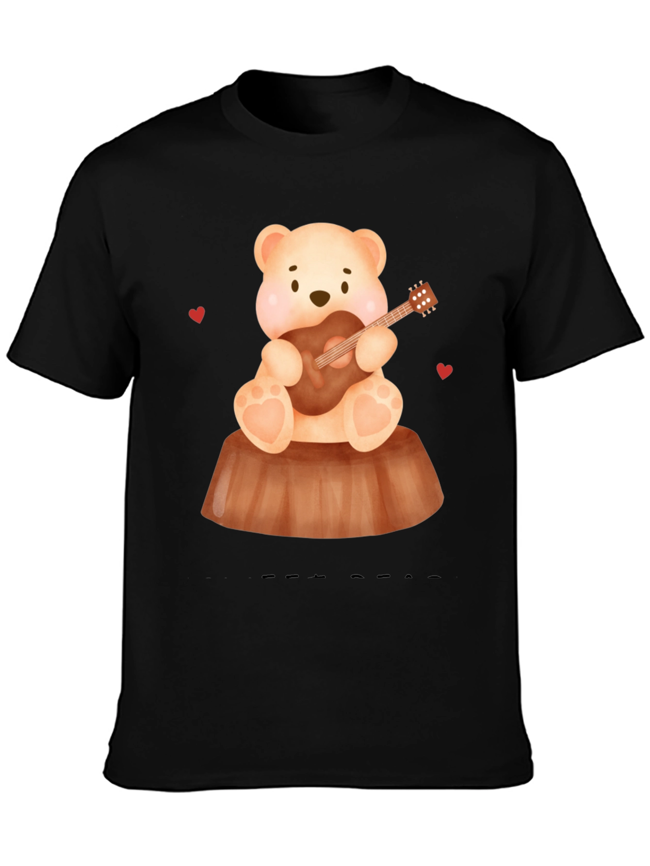 Teddy Bear Playing Guitar T-Shirt