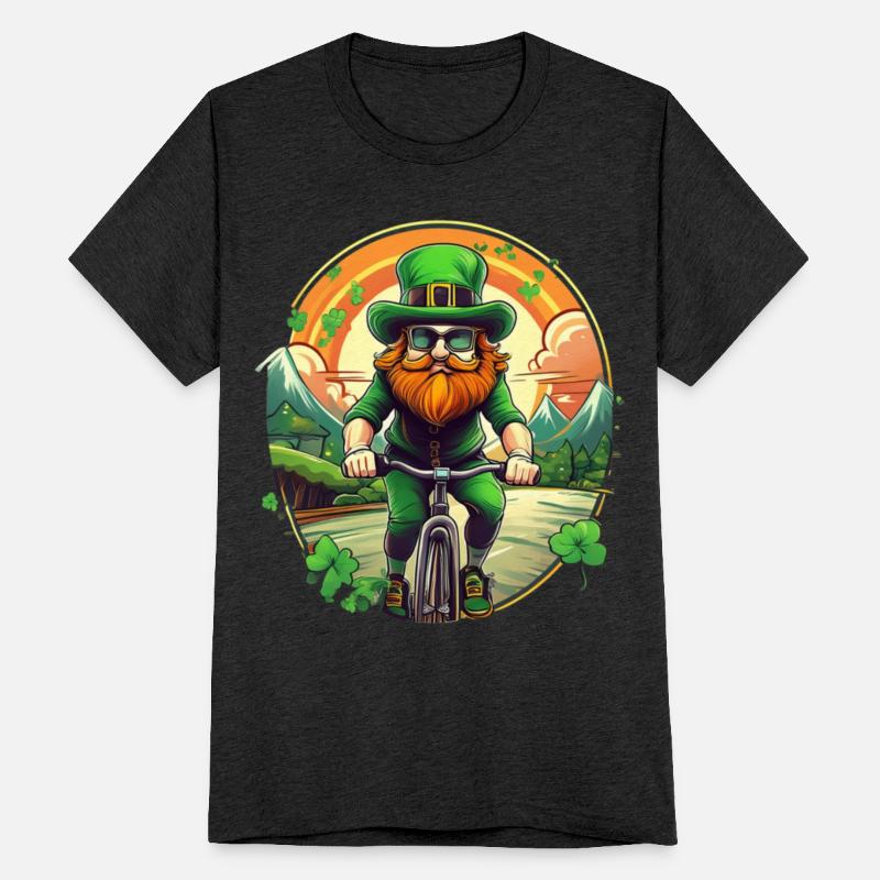 St. Patrick's Day Shamrock St Paddy's Day Cycling